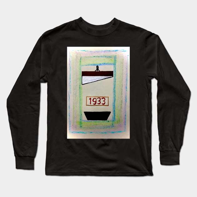 1933 Long Sleeve T-Shirt by Cosmicartphlegm